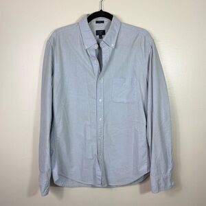 J. Crew Preppy Light Blue Button Down Oxford Collar Shirt